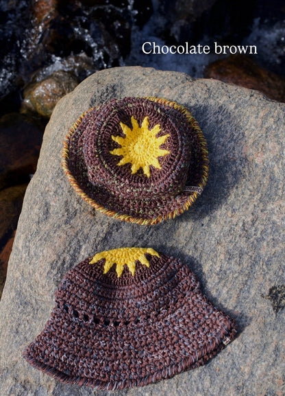 ULTRAVIOLHAT X YFE Hand Knit Sun Hat