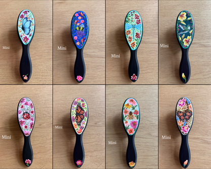 Pollinator Hairbrush - Hand Painted by Cellazanetti