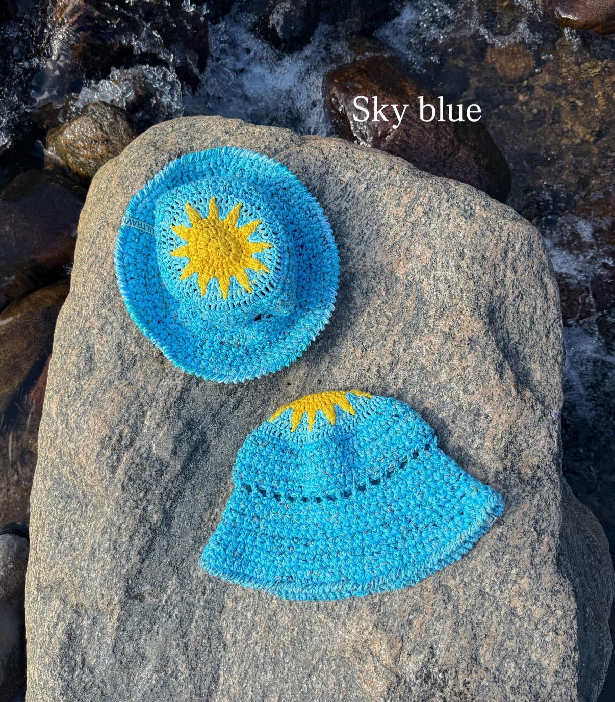 ULTRAVIOLHAT X YFE Hand Knit Sun Hat