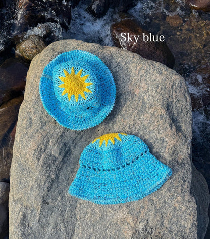 ULTRAVIOLHAT X YFE Hand Knit Sun Hat