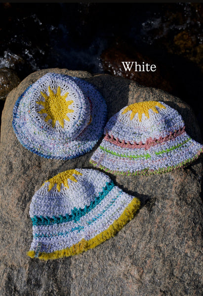 Hand Knit Sun Hat | One-of-a-Kind by UltraviolHat | Yay For Earth