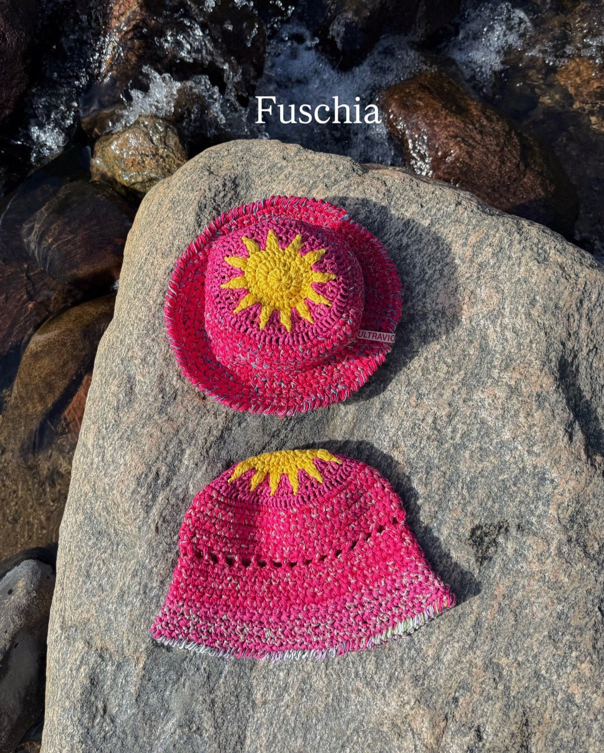 ULTRAVIOLHAT X YFE Hand Knit Sun Hat