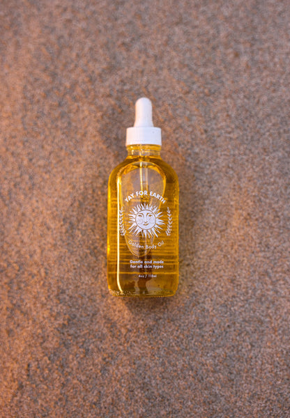 YOUR FOREVER GOLDEN OIL A vibrant, fast absorbing, fragrant oil that leaves the skin soft and glowing! This bottle of sunshine has properties to brighten, firm, soothe and replenish your skin.