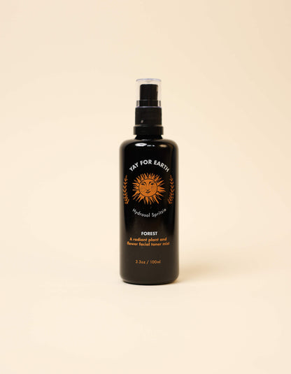 Our lotion’s best friend! This calming natural toner is made by steam distilling plants, botanicals, and barks. A perfect pairing to the Sensitive Skin Lotion, spray this first to prime your skin to better absorb the lotions nutrients or apply anytime to tone, refresh, and soothe the skin. Bonus: it smells like you entered a rainy forest