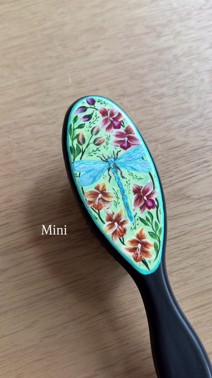 Pollinator Hairbrush - Hand Painted by Cellazanetti