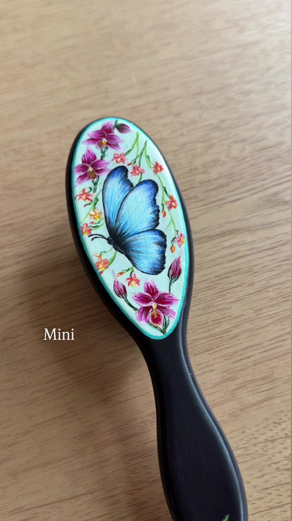 Pollinator Hairbrush - Hand Painted by Cellazanetti